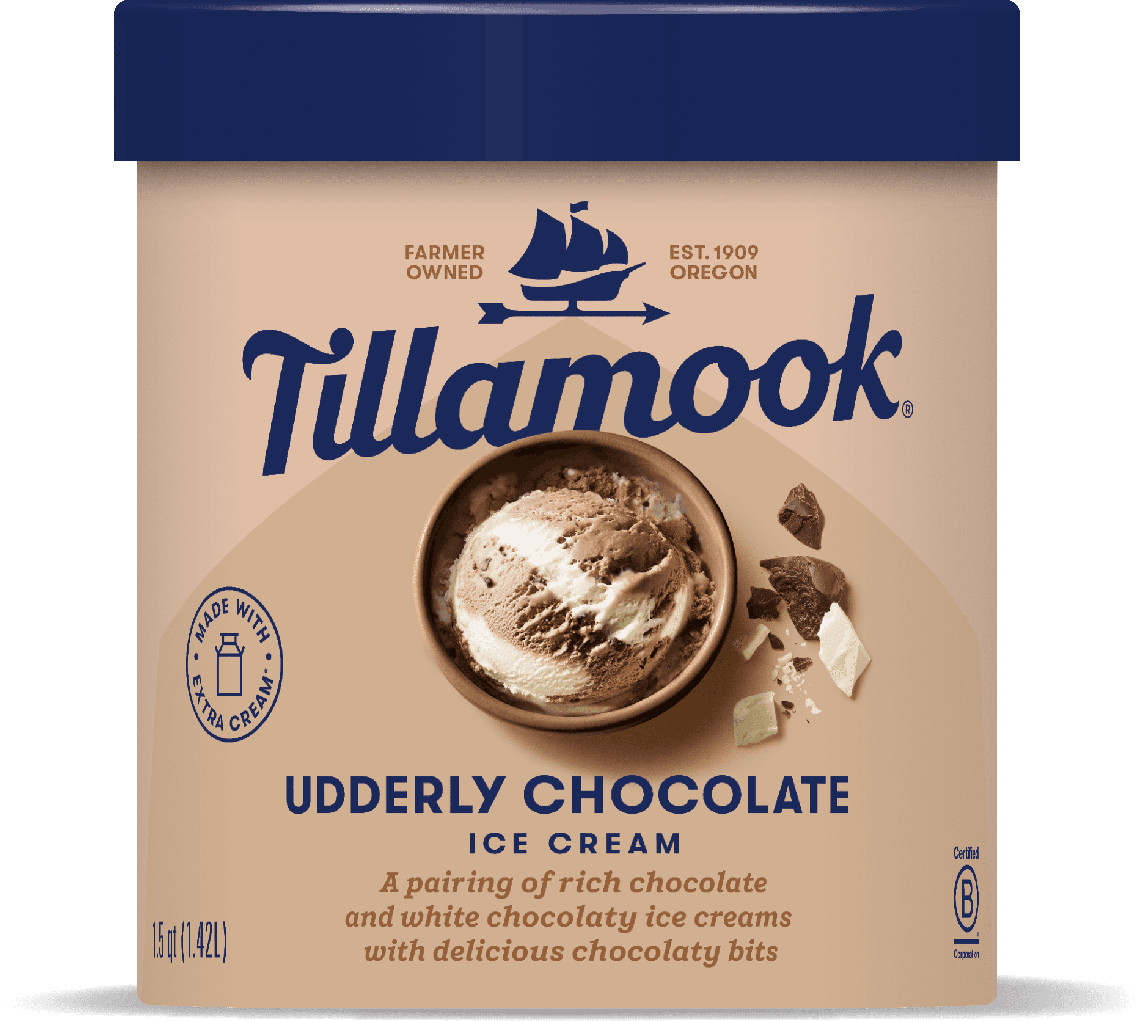 Udderly Chocolate Ice Cream