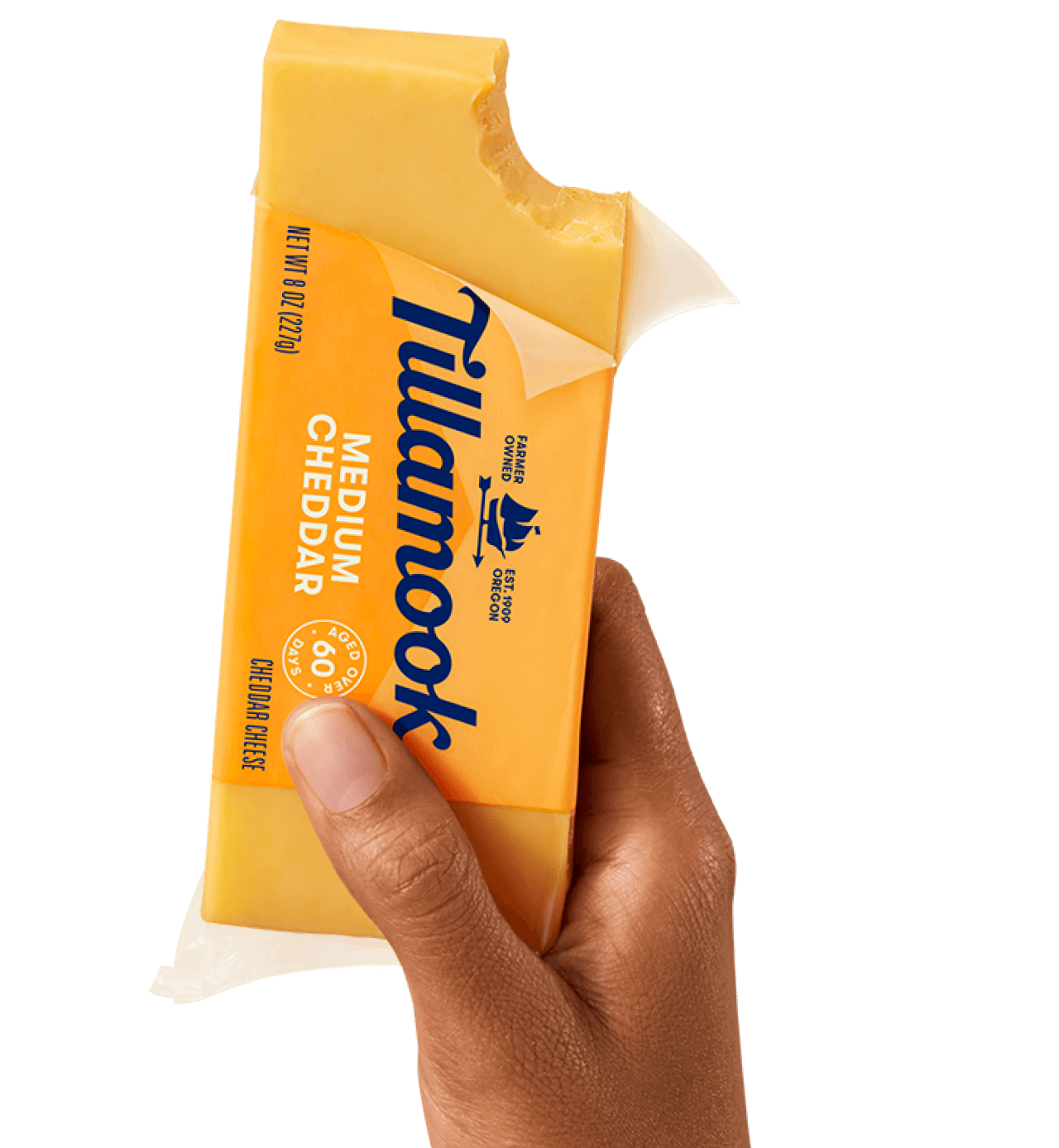 Medium cheddar block