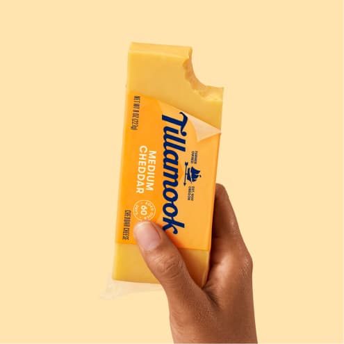 Cheese Block with Hand