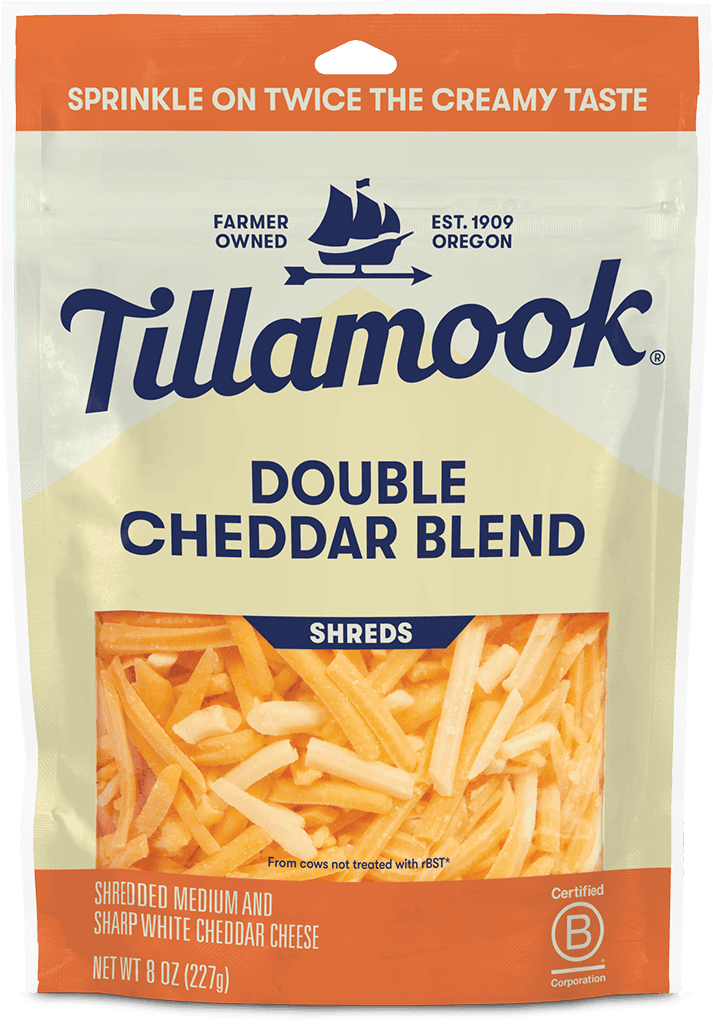 Shredded Double Cheddar Cheese Blend Fine Cut